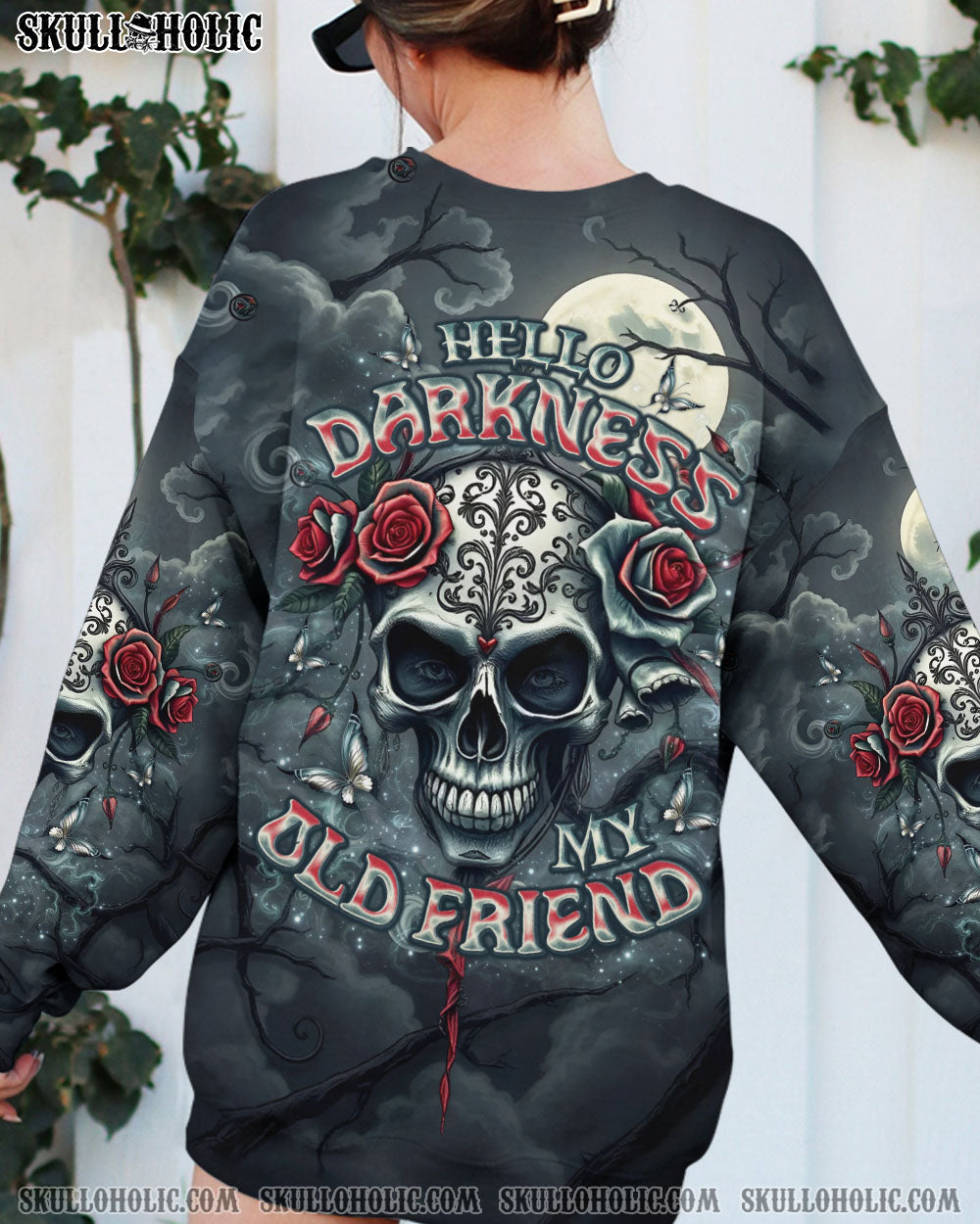 HELLO DARKNESS MY OLD FRIEND ALL OVER PRINT   - TLNO1404251