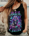 I'M THE F QUEEN LADY SKULL ALL OVER PRINT - TLNO1412232