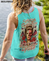 SHE WEARS STRENGTH AND DARKNESS SKULL LADY ALL OVER PRINT - TLNO1504251