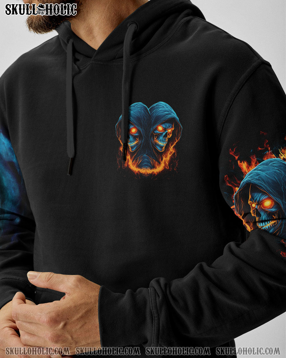 DON'T TRY TO FIGURE ME OUT SKULL REAPER ALL OVER PRINT - TLNO1506233