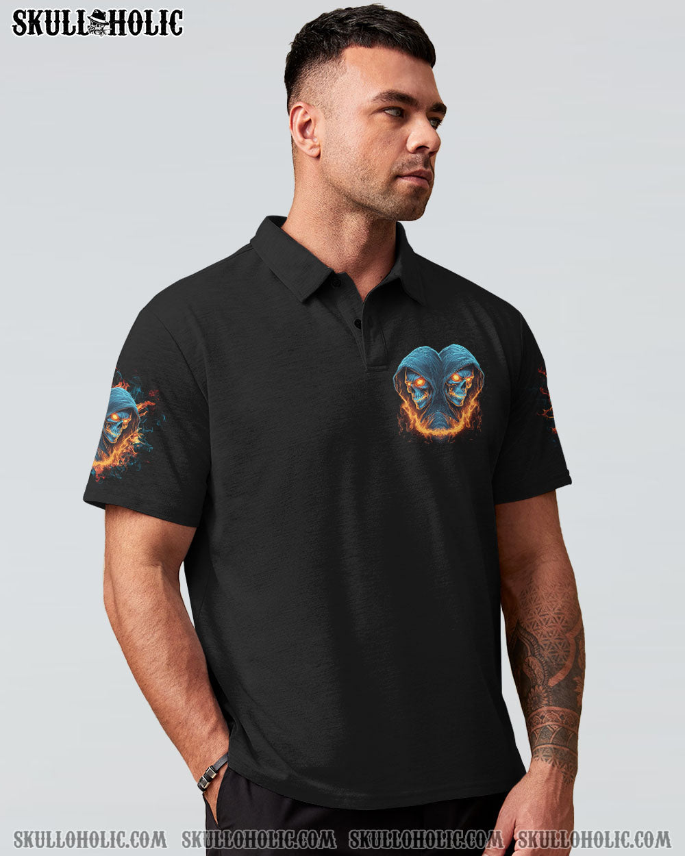 DON'T TRY TO FIGURE ME OUT SKULL REAPER ALL OVER PRINT - TLNO1506233