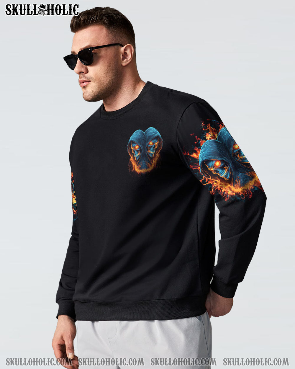 DON'T TRY TO FIGURE ME OUT SKULL REAPER ALL OVER PRINT - TLNO1506233