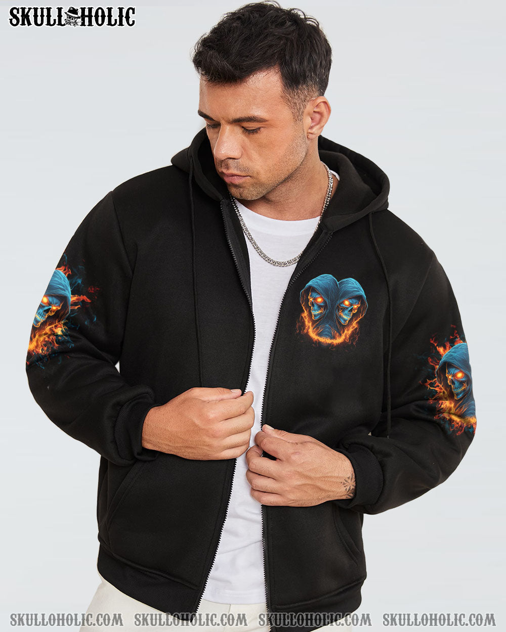 DON'T TRY TO FIGURE ME OUT SKULL REAPER ALL OVER PRINT - TLNO1506233