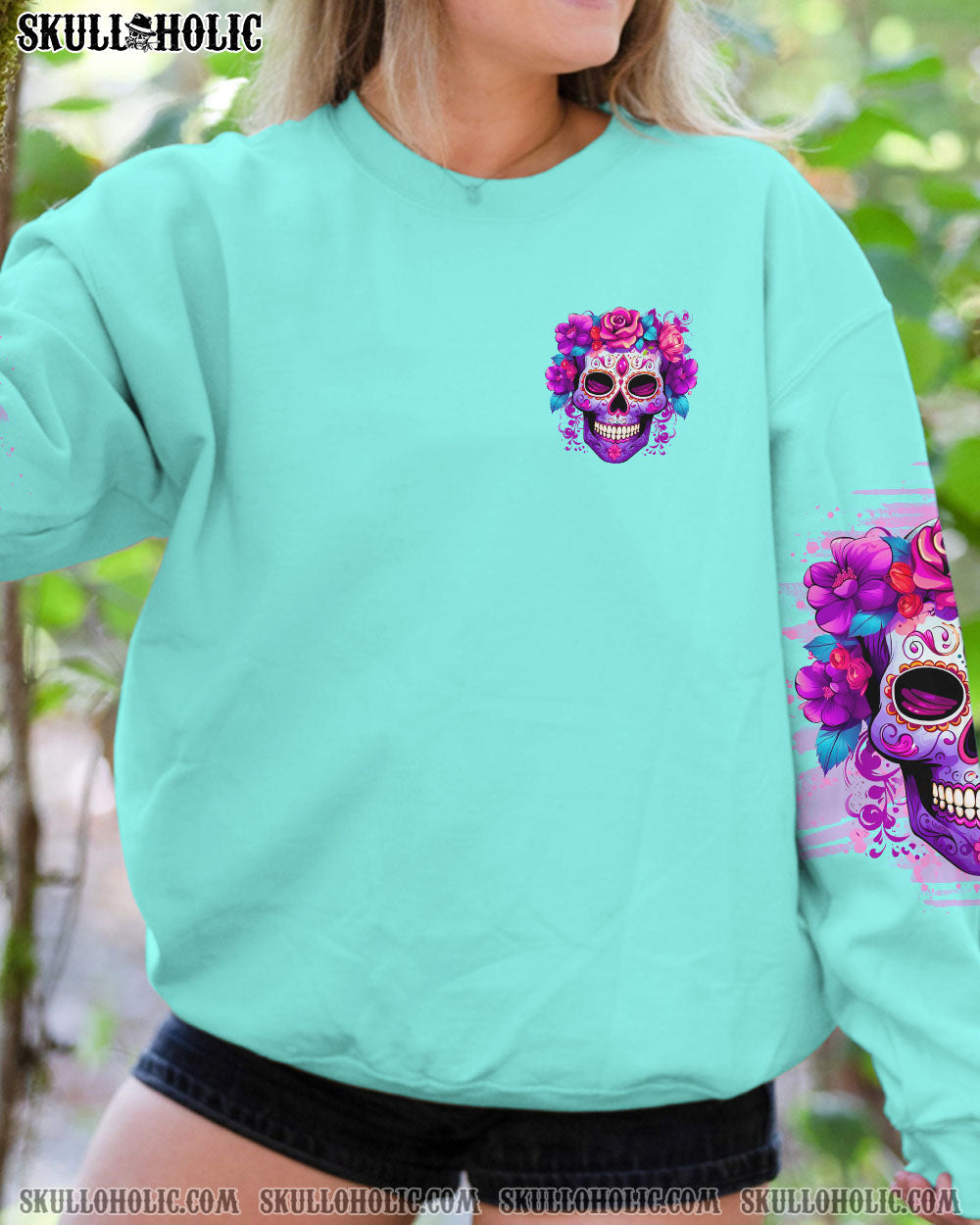 THE GOOD GIRL IN ME SUGAR SKULL ALL OVER PRINT - TLNO1612232