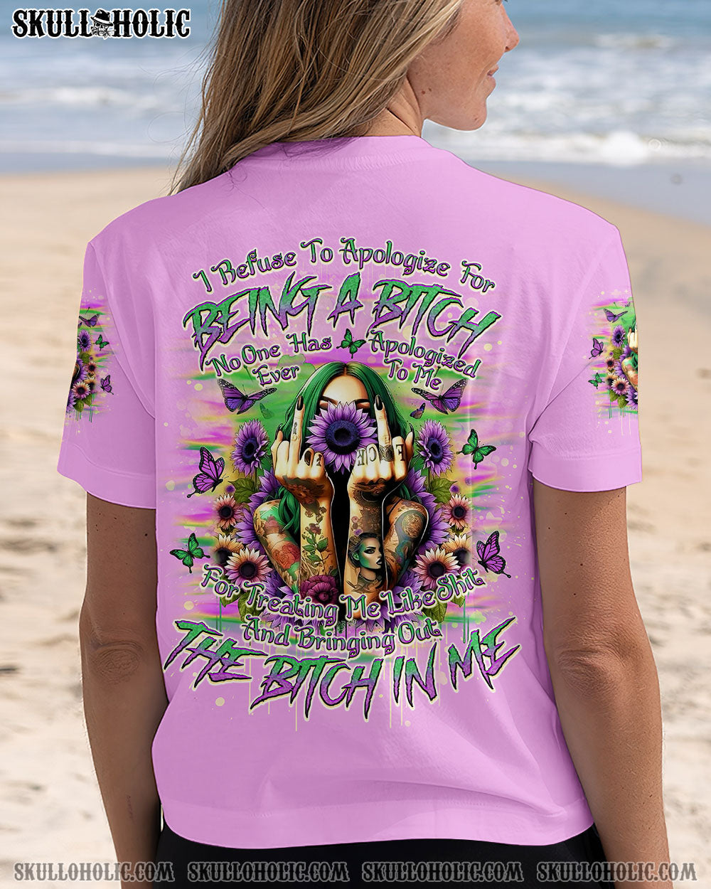 I REFUSE TO APOLOGIZE FOR BEING A B ALL OVER PRINT -  TLNO2403251