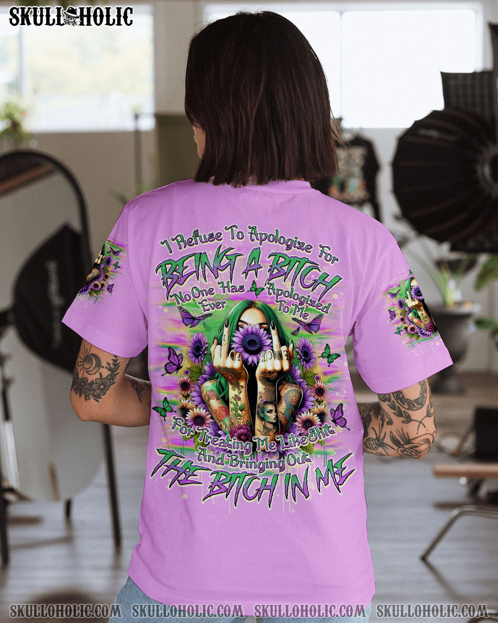 I REFUSE TO APOLOGIZE FOR BEING A B ALL OVER PRINT -  TLNO2403251