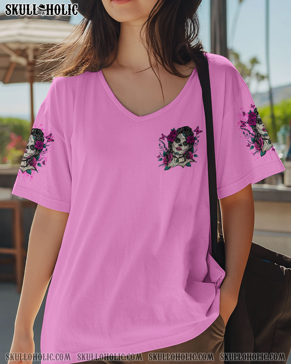 BUT DID YOU DIE MOM LIFE SKULL LADY ALL OVER PRINT - TLNO2503253