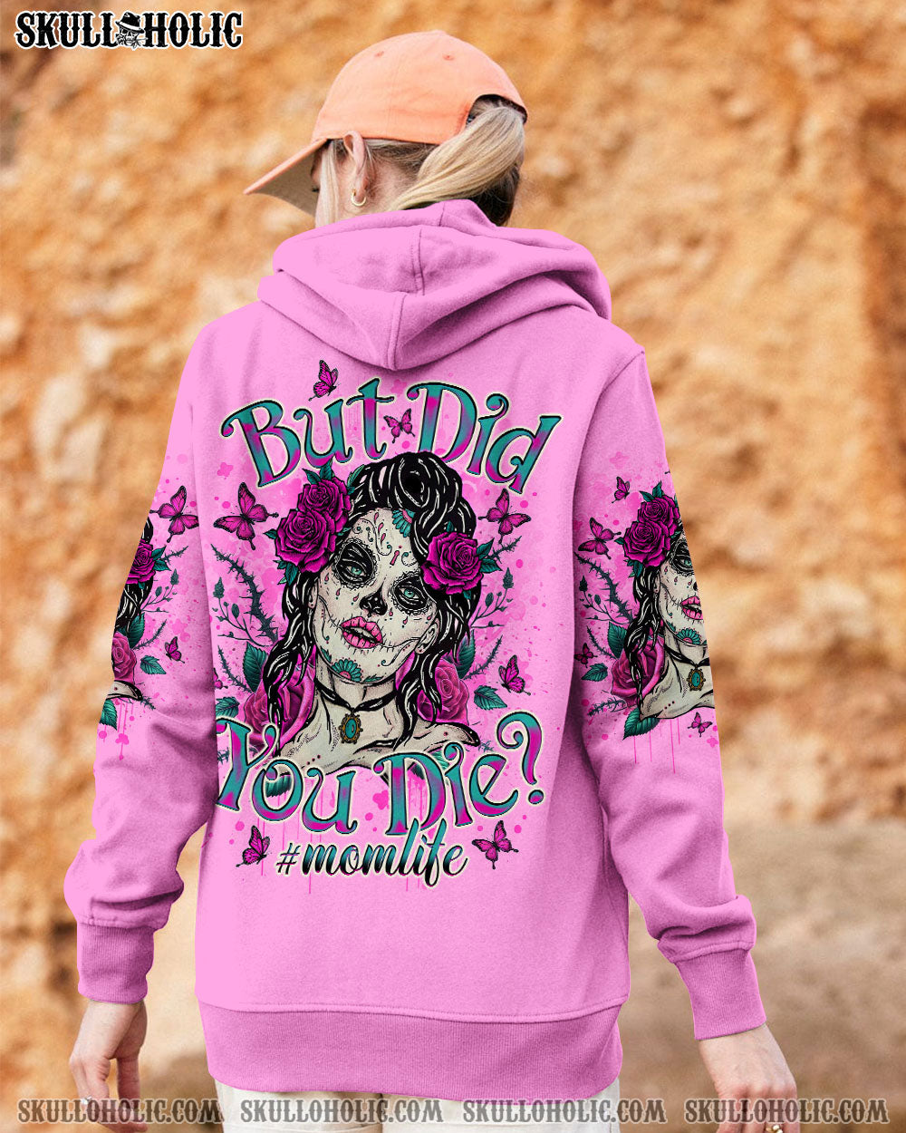 BUT DID YOU DIE MOM LIFE SKULL LADY ALL OVER PRINT - TLNO2503253