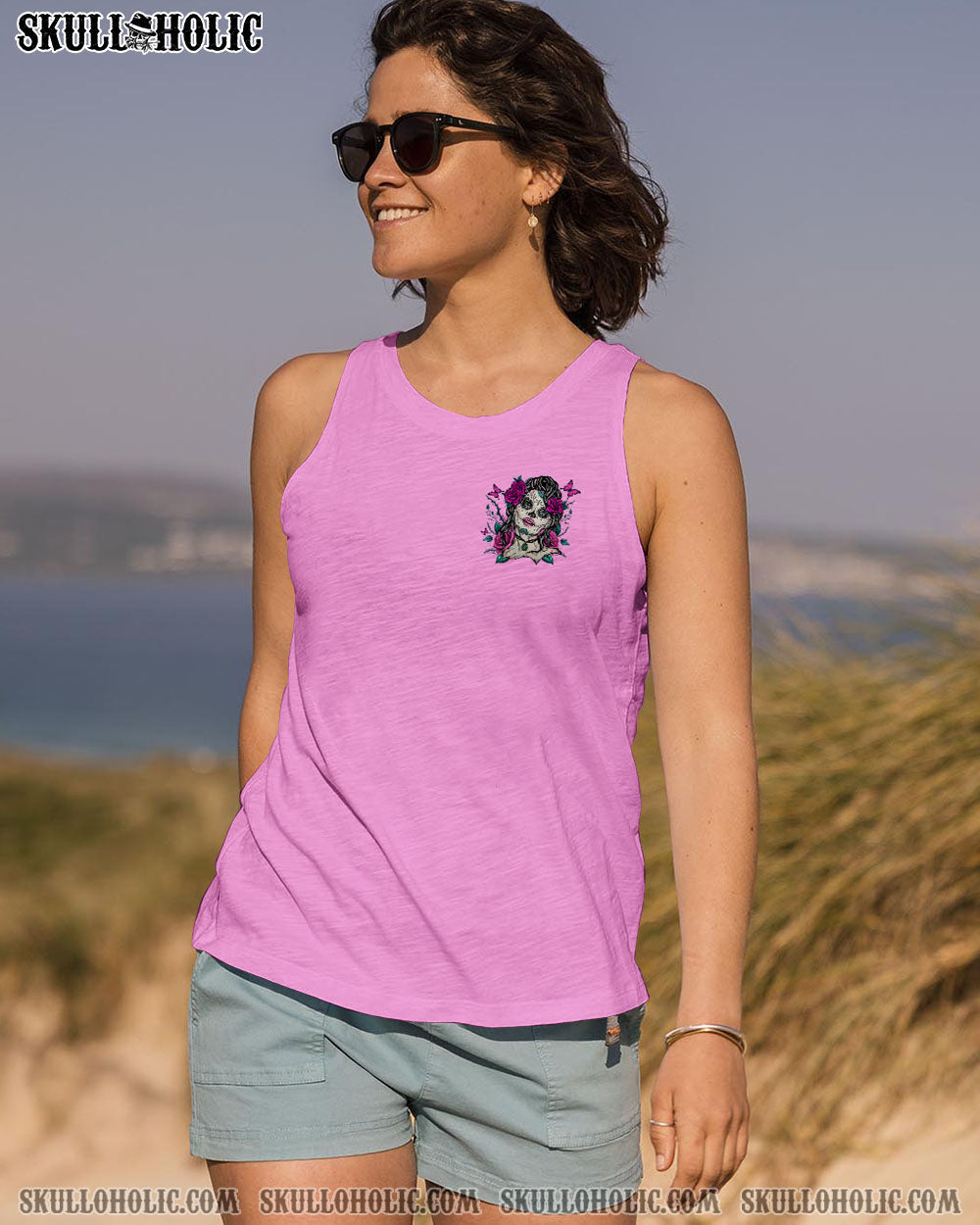 BUT DID YOU DIE MOM LIFE SKULL LADY ALL OVER PRINT - TLNO2503253