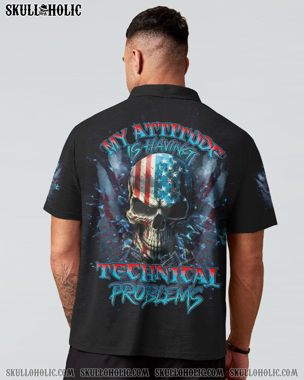 MY ATTITUDE IS HAVING TECHNICAL PROBLEMS ALL OVER PRINT - TLNO2709233