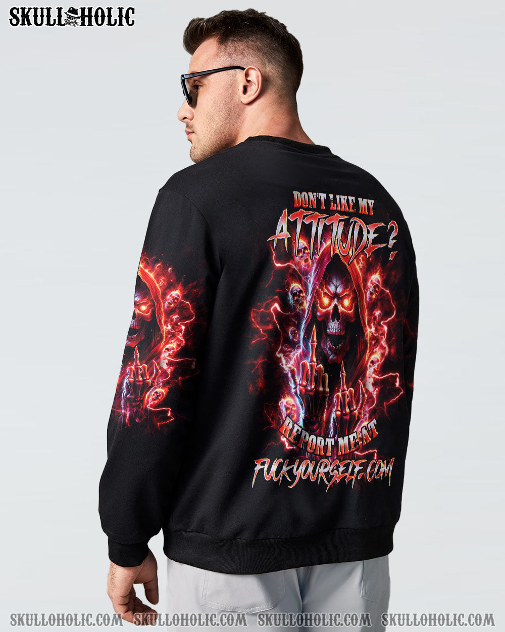 DON'T LIKE MY ATTITUDE REAPER ALL OVER PRINT - TLNO2710233