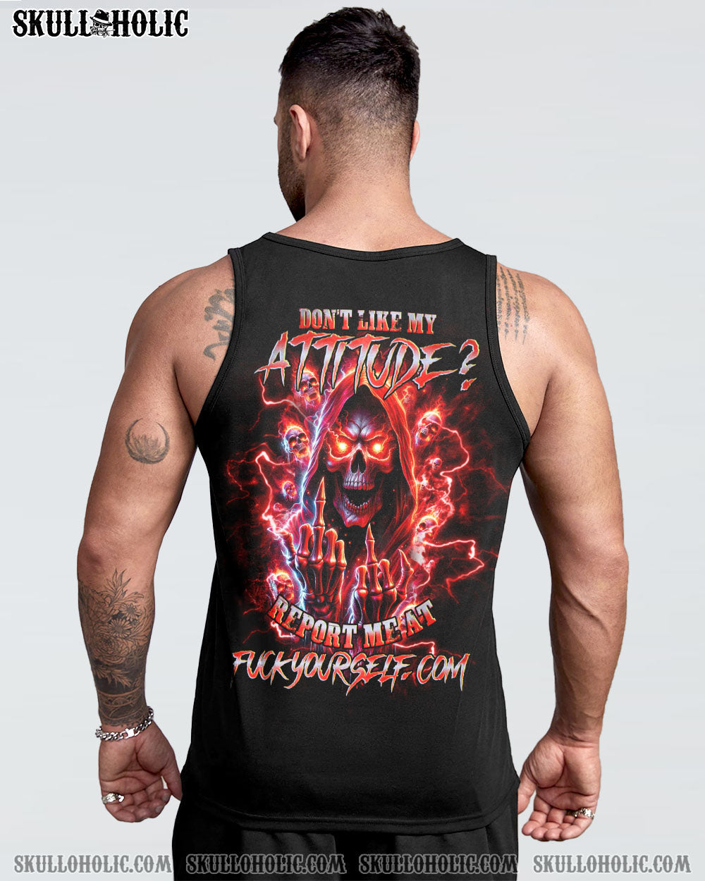 DON'T LIKE MY ATTITUDE REAPER ALL OVER PRINT - TLNO2710233