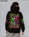 FRESH OUT OF F BUTTERFLY SKULL LADY ALL OVER PRINT - TLNO2803253