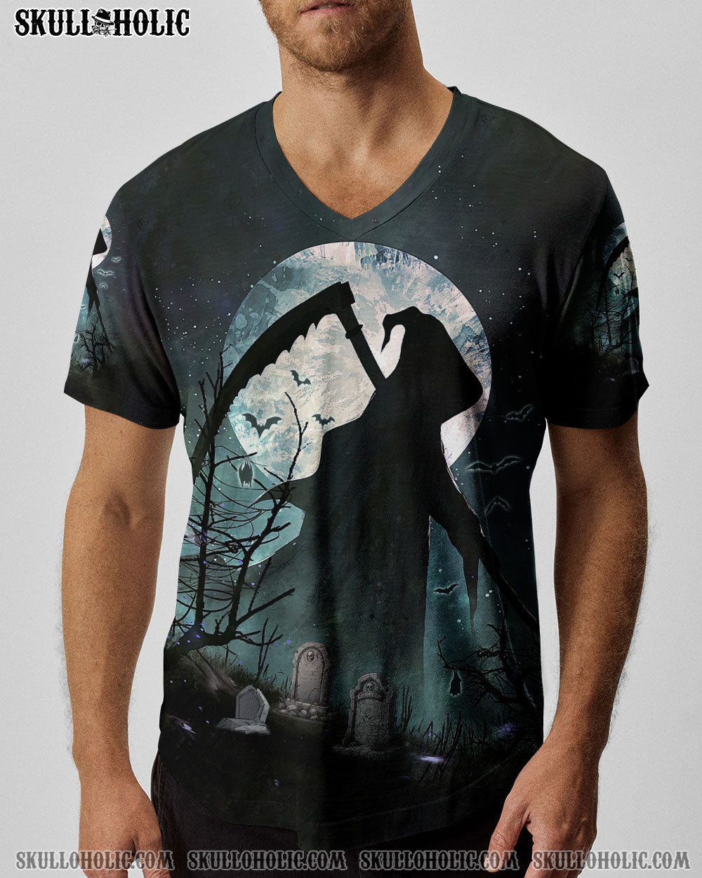 OF COURSE I'M GOING TO HELL HALLOWEEN REAPER ALL OVER PRINT - TLNT0509231