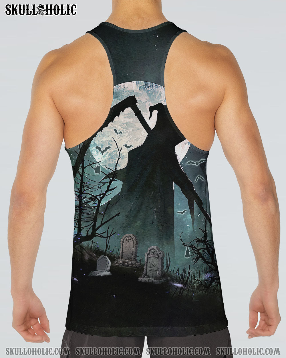 OF COURSE I'M GOING TO HELL HALLOWEEN REAPER ALL OVER PRINT - TLNT0509231