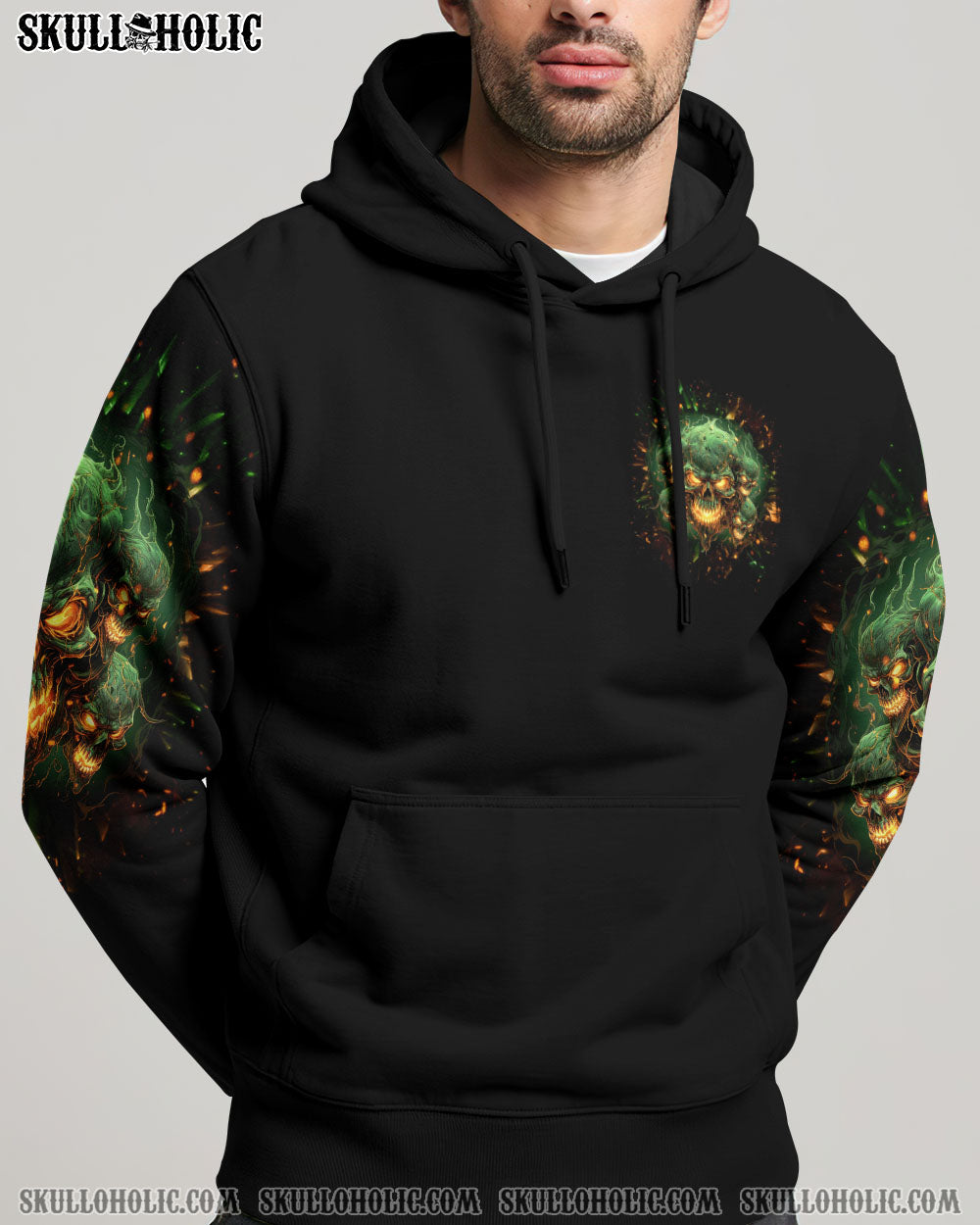ONE DAY I'M GONNA JUST SAY SKULL ALL OVER PRINT - TLNT0603243
