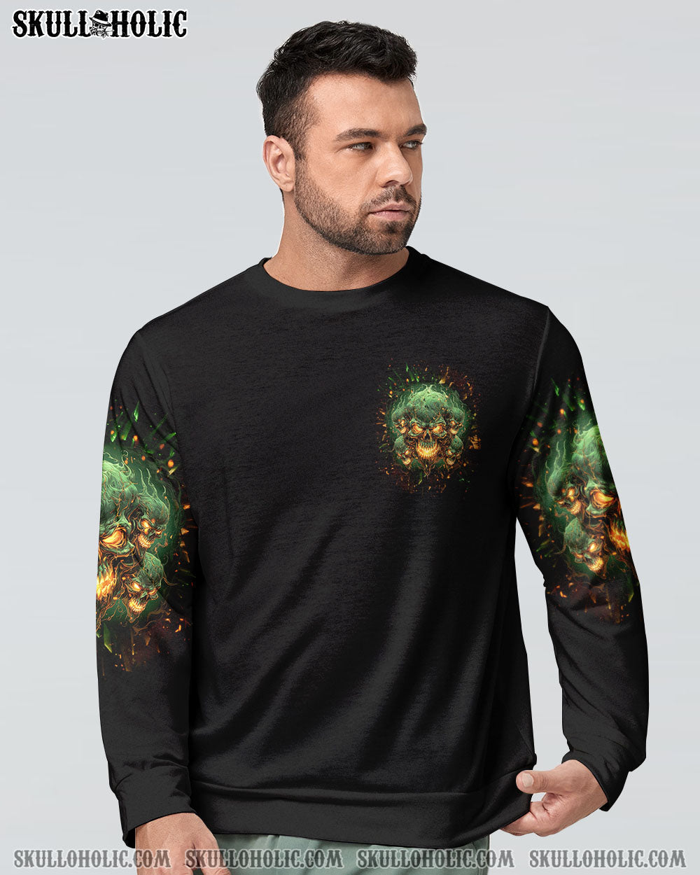ONE DAY I'M GONNA JUST SAY SKULL ALL OVER PRINT - TLNT0603243