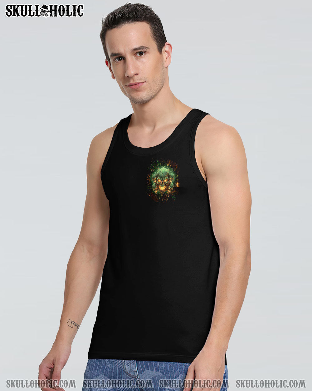 ONE DAY I'M GONNA JUST SAY SKULL ALL OVER PRINT - TLNT0603243