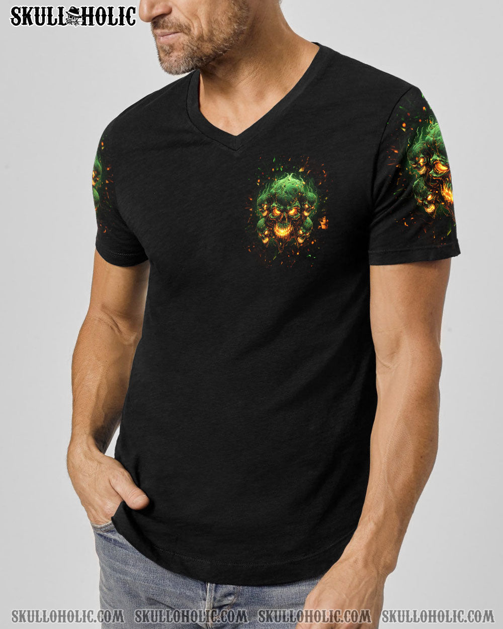 ONE DAY I'M GONNA JUST SAY SKULL ALL OVER PRINT - TLNT0603243