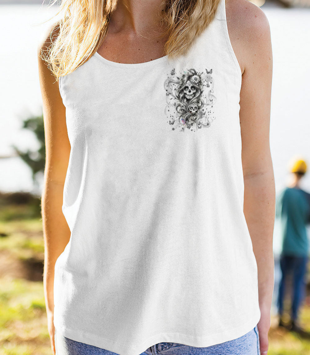 THE GOOD GIRL IN ME GOT TIRED SKULL ALL OVER PRINT  - TLNT0603255