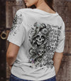 THE GOOD GIRL IN ME GOT TIRED SKULL ALL OVER PRINT  - TLNT0603255