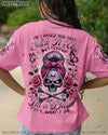 OH I PISS YOU OFF SKULL MESSY BUN ALL OVER PRINT - TLNT0904251
