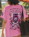 OH I PISS YOU OFF SKULL MESSY BUN ALL OVER PRINT - TLNT0904251