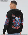 ON THE NAUGHTY LIST SKULL CHRISTMAS ALL OVER PRINT - TLNT1010232