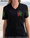 THE GOOD GIRL IN ME GOT TIRED SKULL HALF FACE ALL OVER PRINT - TLNT1104253