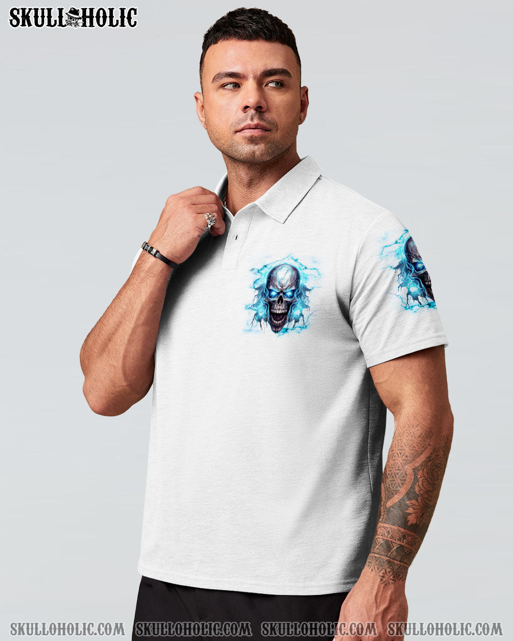 I'M NOT RUDE MAD SKULL ALL OVER PRINT - TLNT1208231