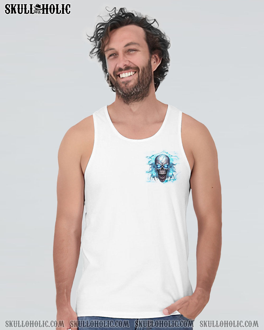 I'M NOT RUDE MAD SKULL ALL OVER PRINT - TLNT1208231