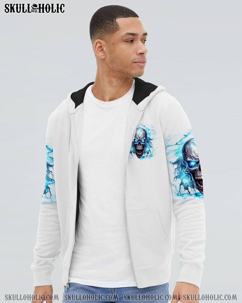 I'M NOT RUDE MAD SKULL ALL OVER PRINT - TLNT1208231