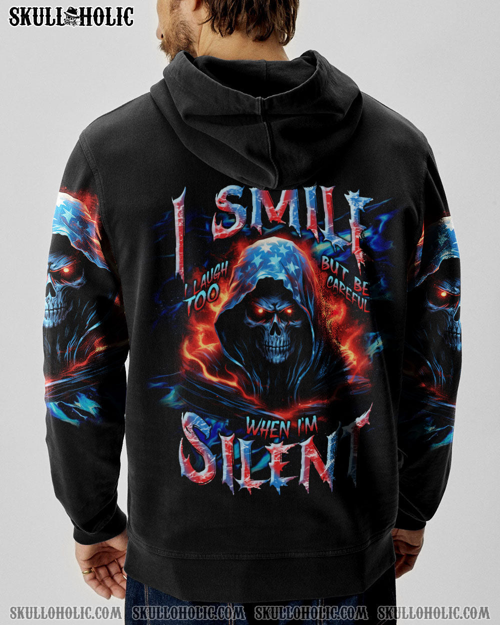 BE CAREFUL WHEN I'M SILENT REAPER ALL OVER PRINT - TLNT1409232