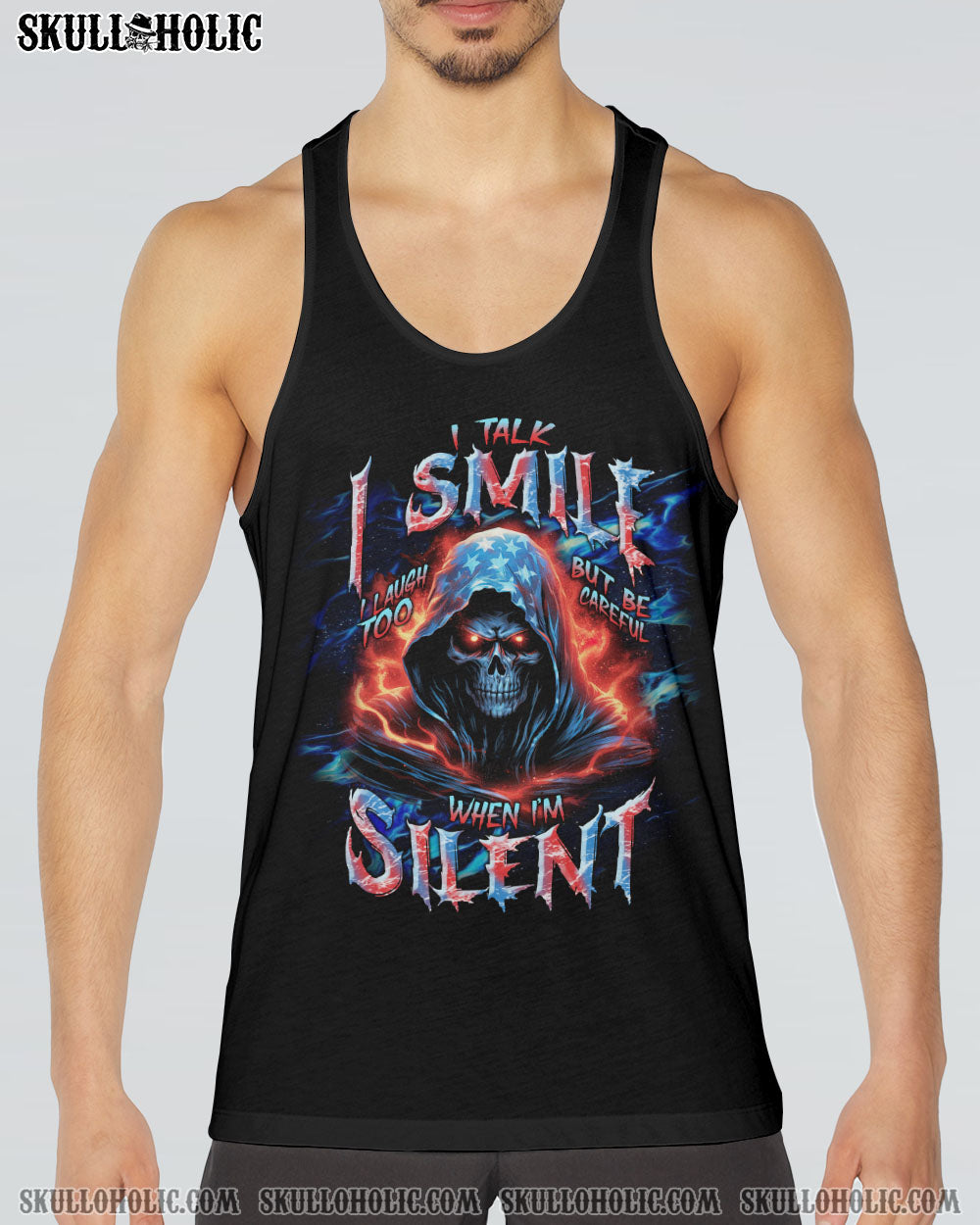 BE CAREFUL WHEN I'M SILENT REAPER ALL OVER PRINT - TLNT1409232