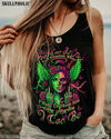 HOW HEARTLESS I CAN BE SKULL HALF LADY ALL OVER PRINT - TLNT1504251