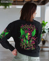 HOW HEARTLESS I CAN BE SKULL HALF LADY ALL OVER PRINT - TLNT1504251