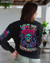 LOVE ME LIKE MY DEMONS DO SKULL ALL OVER PRINT  - TLNT1804255