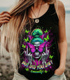 BUT DID YOU DIE MOM LIFE  SKULL MESSY BUN ALL OVER PRINT - TLNT1903252