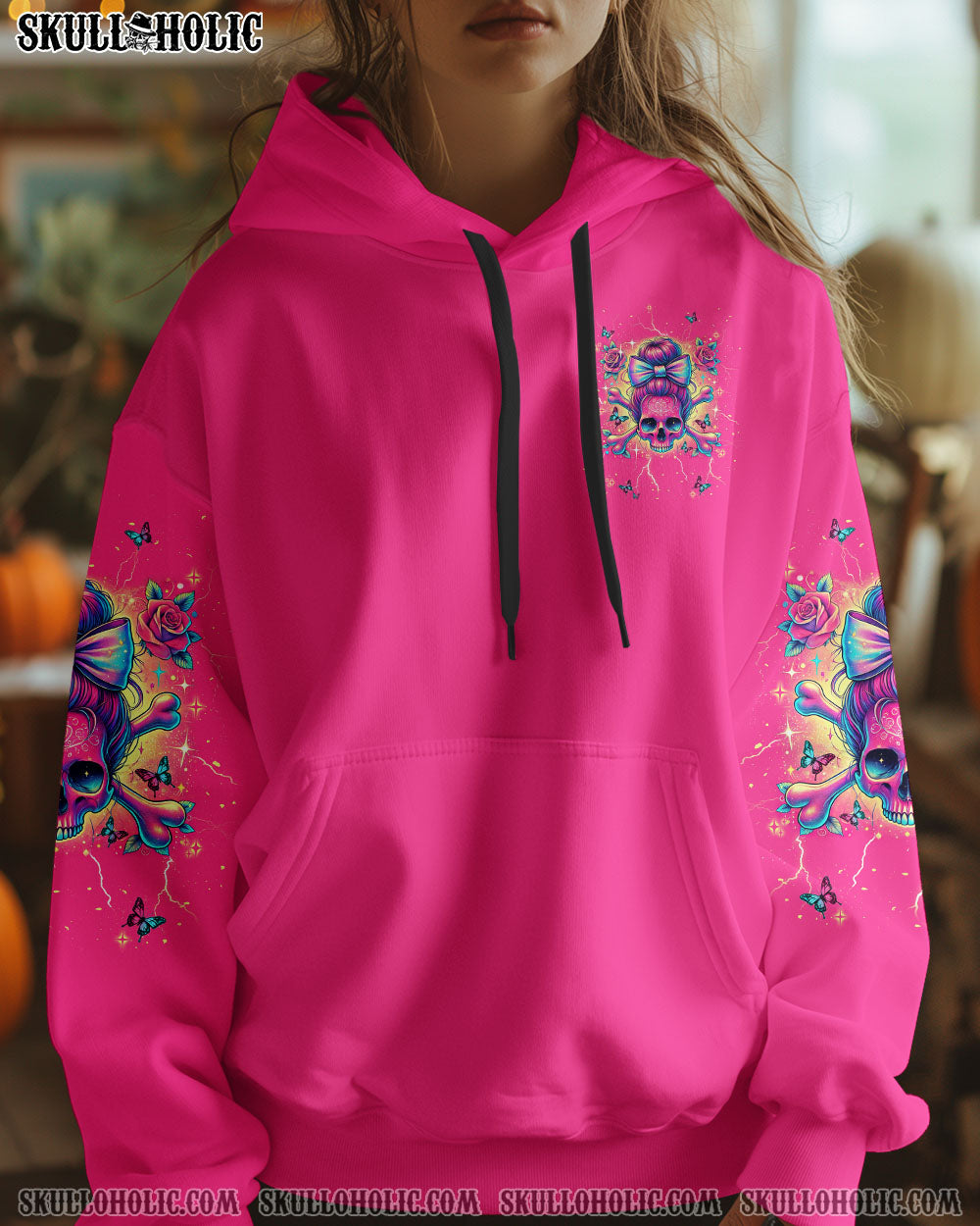 CHAOS COORDINATOR MESSY BUN ALL OVER PRINT - TLNT2003254