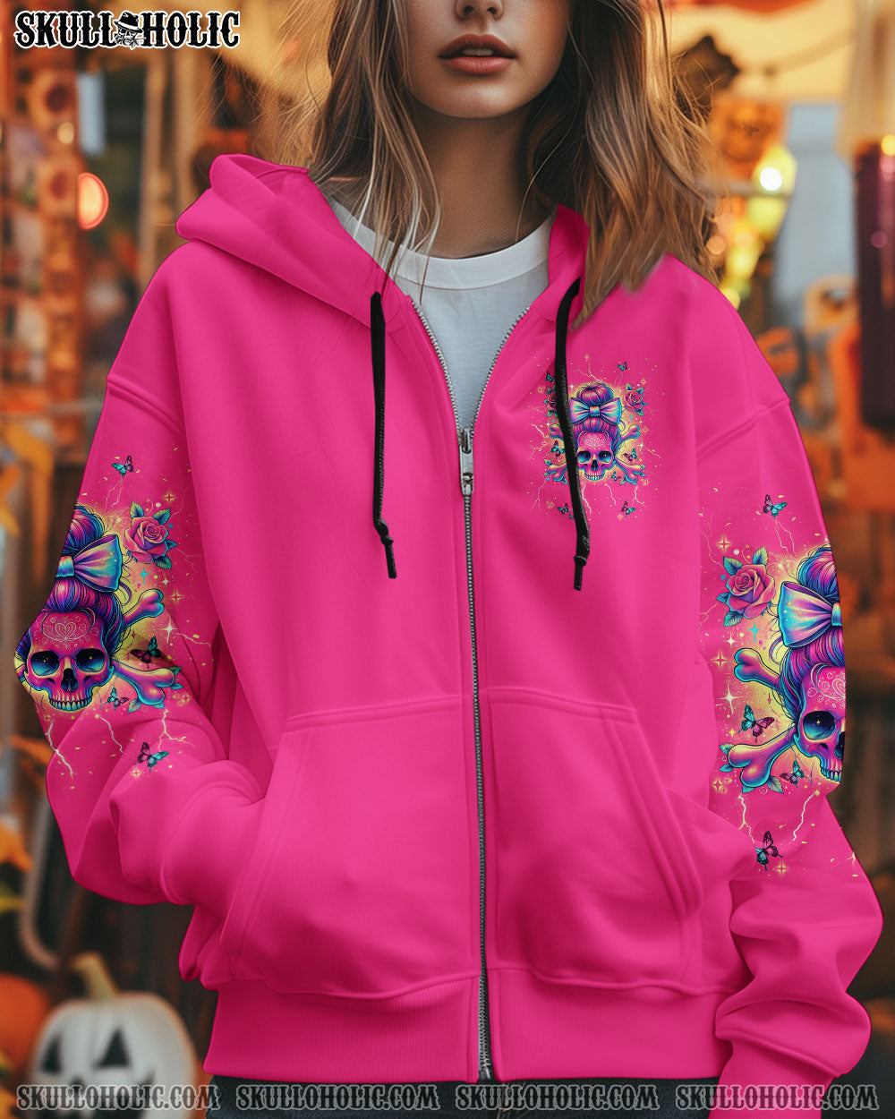 CHAOS COORDINATOR MESSY BUN ALL OVER PRINT - TLNT2003254