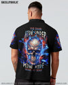 YOUR DEMONS HIDE UNDER YOUR BED SKULL ALL OVER PRINT - TLNT2007231