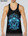 ONE DAY I'M GONNA JUST SAY DEMON SKULL ALL OVER PRINT - TLNT2010231