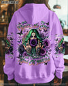 DON'T TRY TO FIGURE ME OUT SKULL LADY ALL OVER PRINT   - TLNT2103254