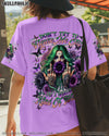 DON'T TRY TO FIGURE ME OUT SKULL LADY ALL OVER PRINT   - TLNT2103254