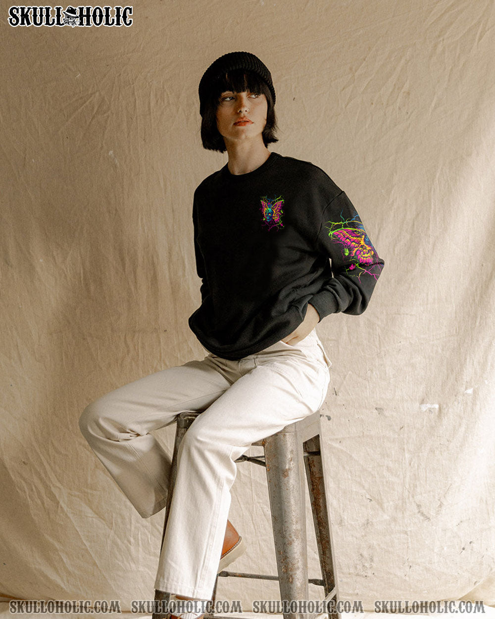 KARMA FAIRY SKULL BUTTERFLY ALL OVER PRINT - TLNT2304254