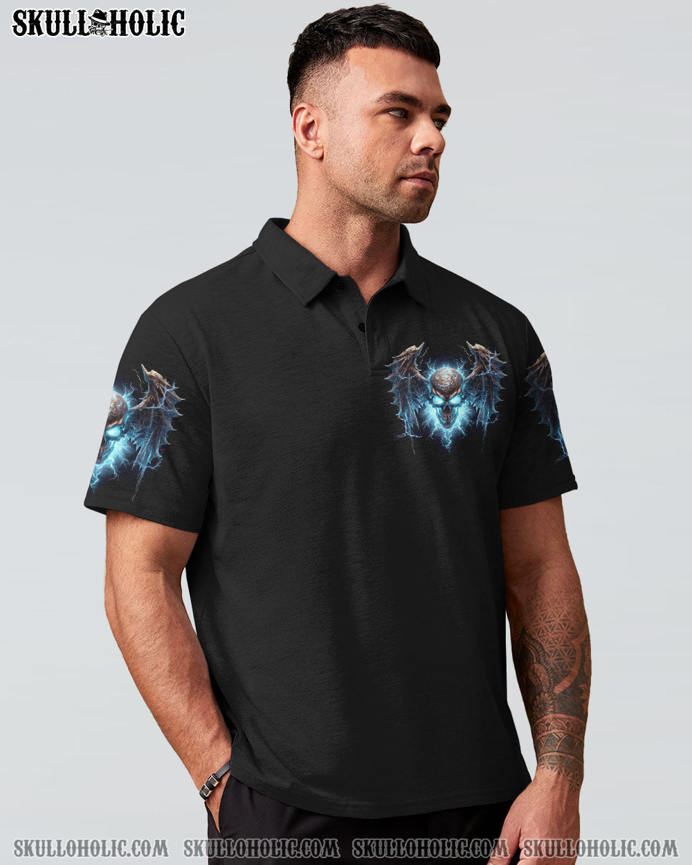 YOUR DEMONS HIDE UNDER YOUR BED SKULL WINGS ALL OVER PRINT - TLNT2305232