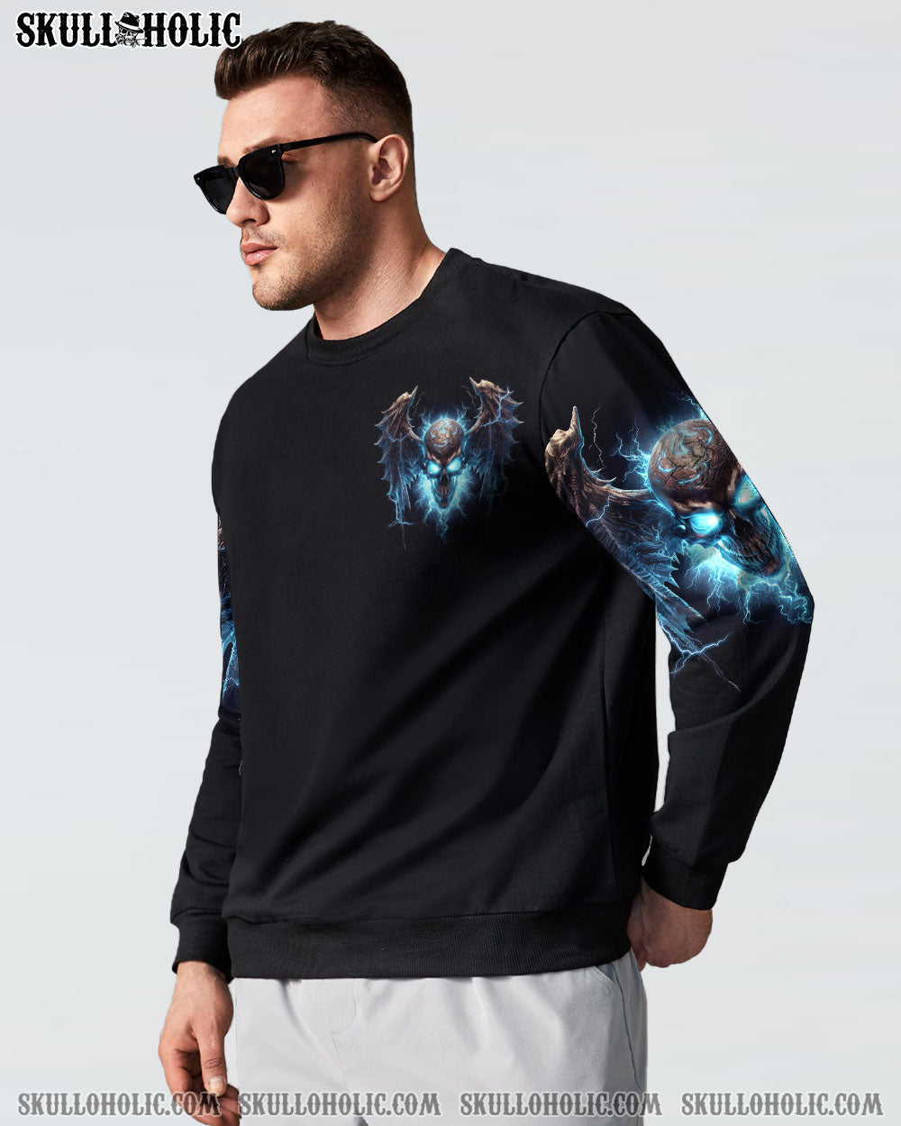 YOUR DEMONS HIDE UNDER YOUR BED SKULL WINGS ALL OVER PRINT - TLNT2305232