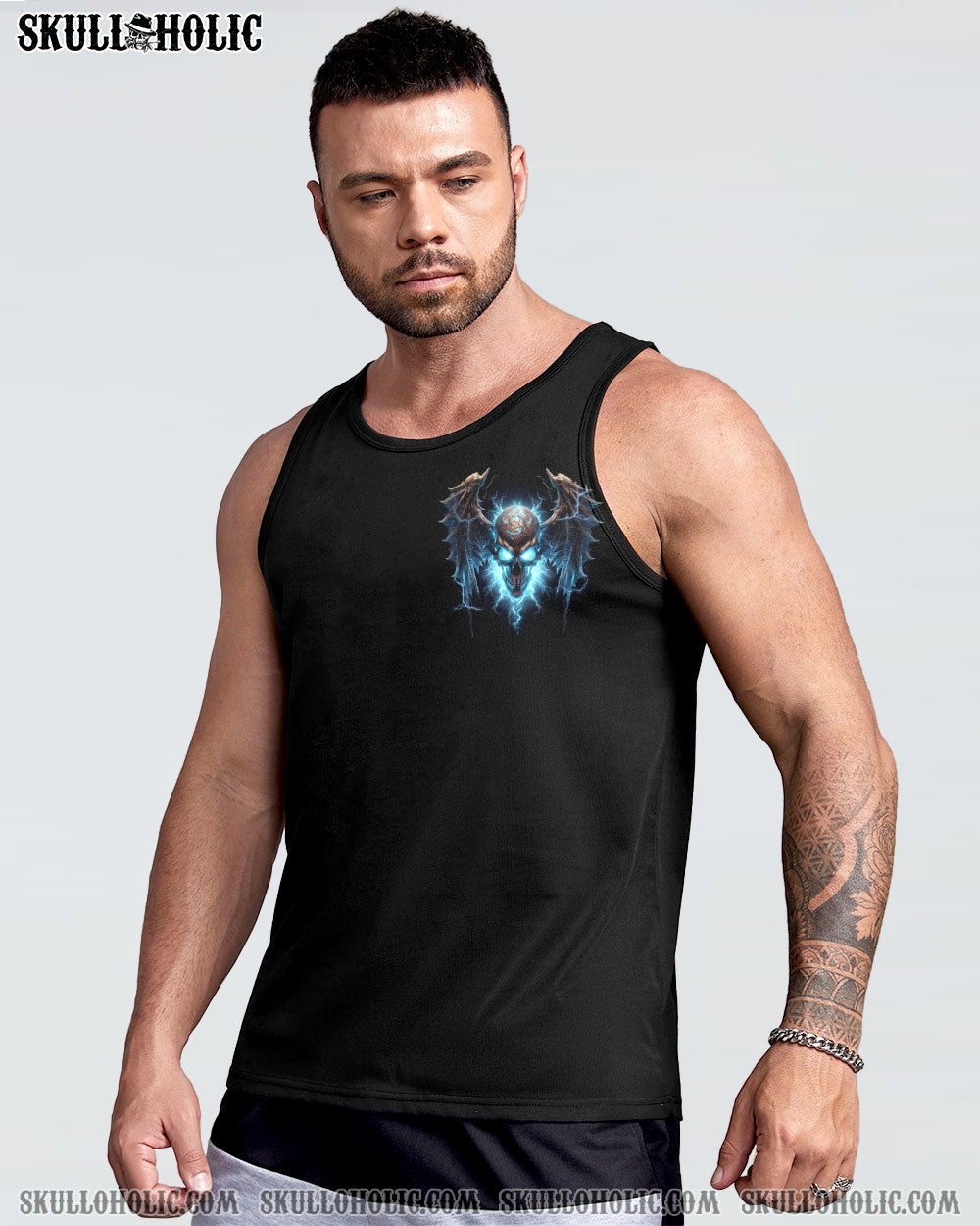 YOUR DEMONS HIDE UNDER YOUR BED SKULL WINGS ALL OVER PRINT - TLNT2305232