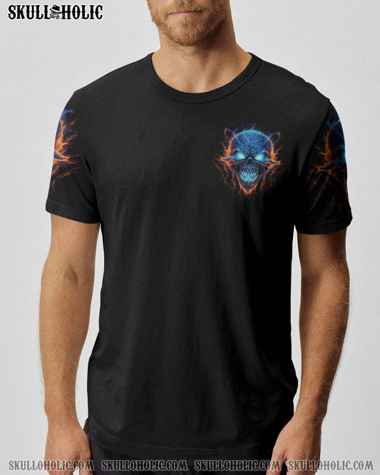 I'M NOT ANTI-SOCIAL MAD SKULL ALL OVER PRINT - TLNT2306231