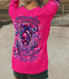 HOW HEARTLESS I CAN BE TATTOO SKULL MESSY BUN ALL OVER PRINT - TLNT2602255